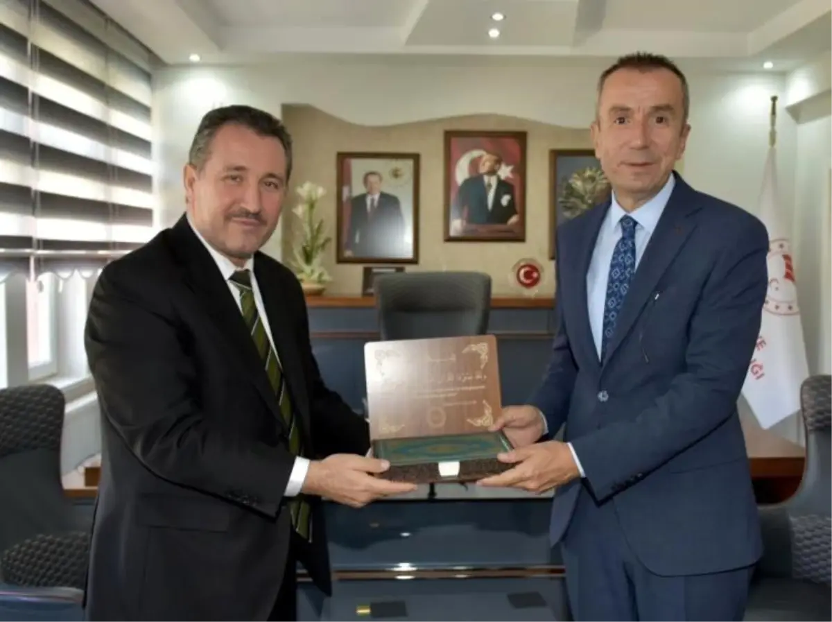 Müftü Dilek’ten Tarım Müdürü Ayvalık’a Ziyaret