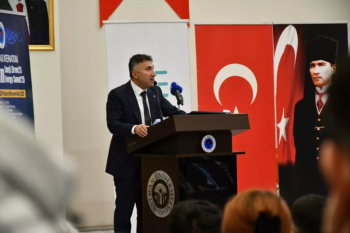 5. Uluslararası Enerji Zirvesi Batman’da Başladı