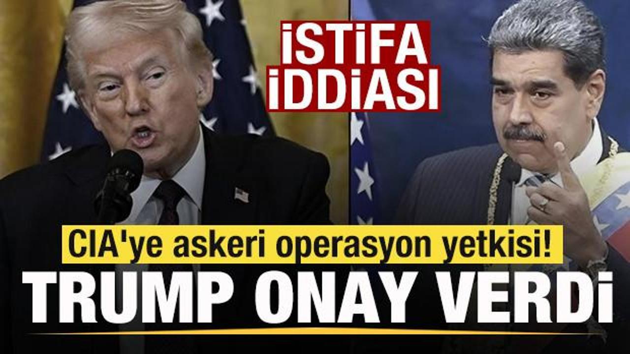 Trump onay verdi! CIA’ye askeri operasyon yetkisi! ‘Maduro istifa edecek’ iddiası