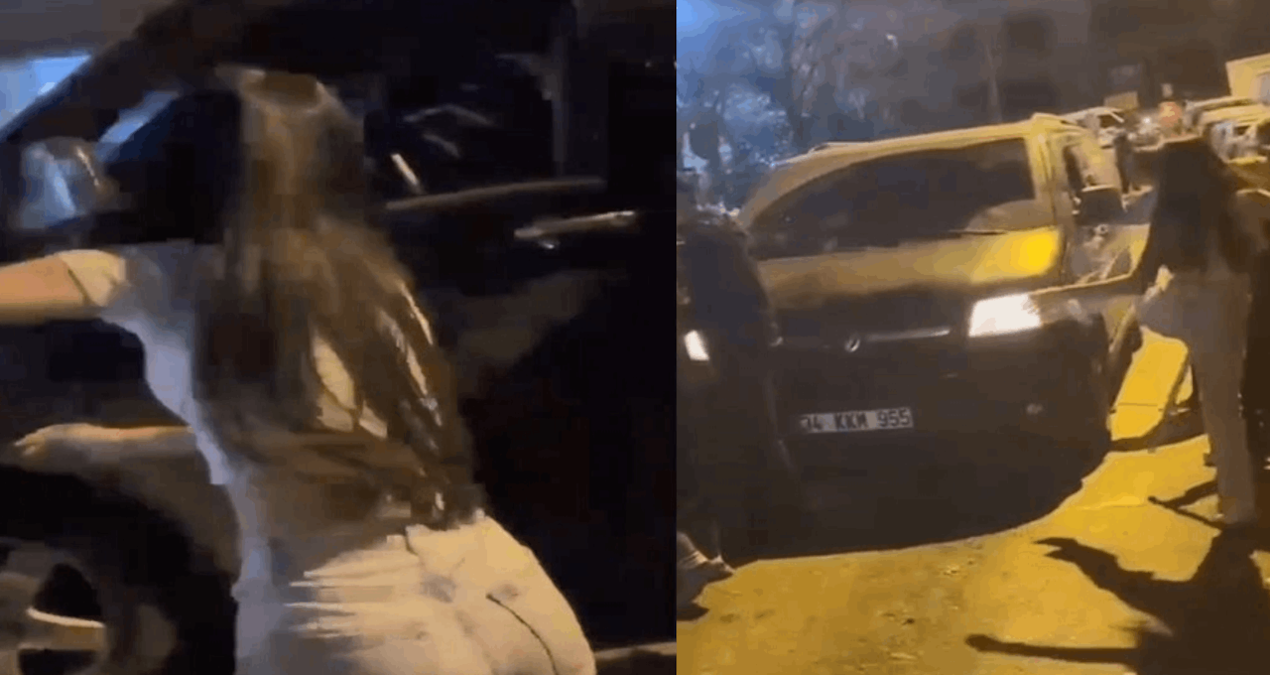 Gaziosmanpaşa’da kadına şiddet iddiası: Şüpheliye ve aracına saldırdılar