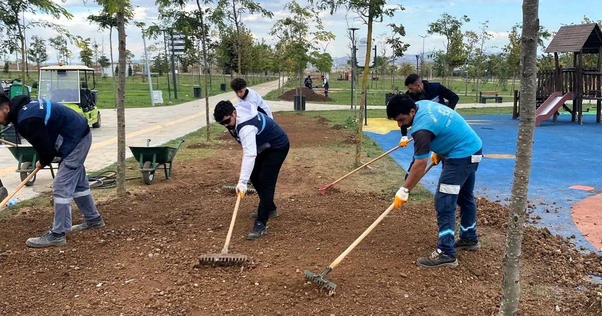 Gebze Millet Bahçesi’nde etkin çalışma