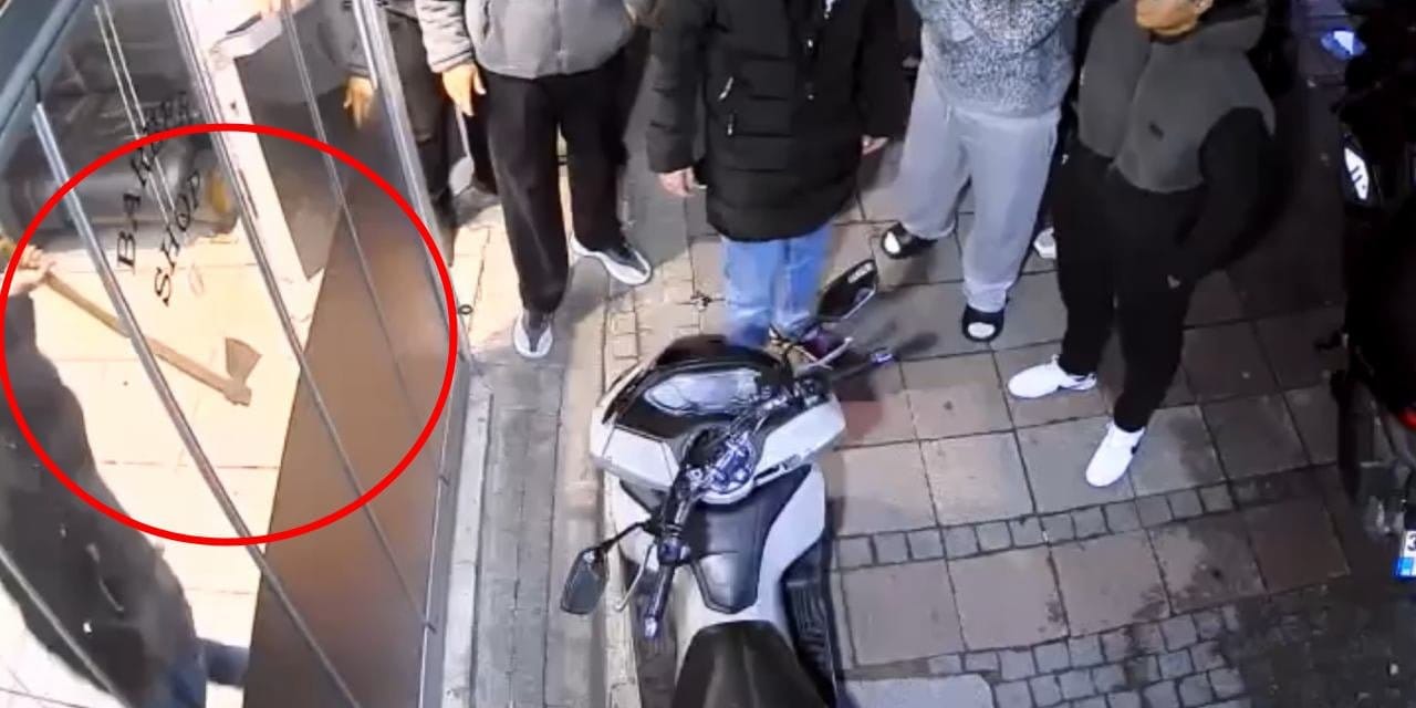 İstanbul’da baltalı dehşet: Dükkanı savaş alanına çevirdi