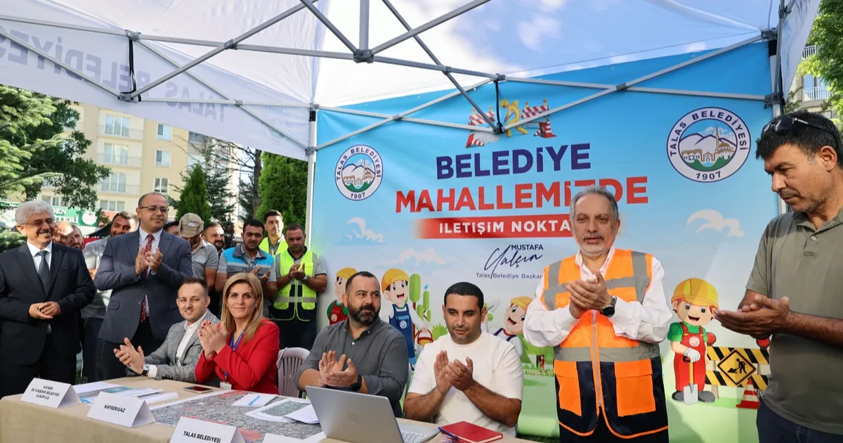 Kayseri Talas mahalle mahalle dolaşıldı