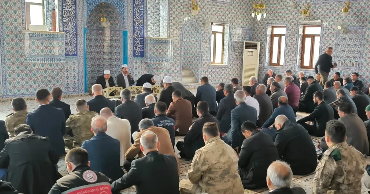 Mardin’de Pençe Kilit gazisinden şehit silah arkadaşlarına mevlit