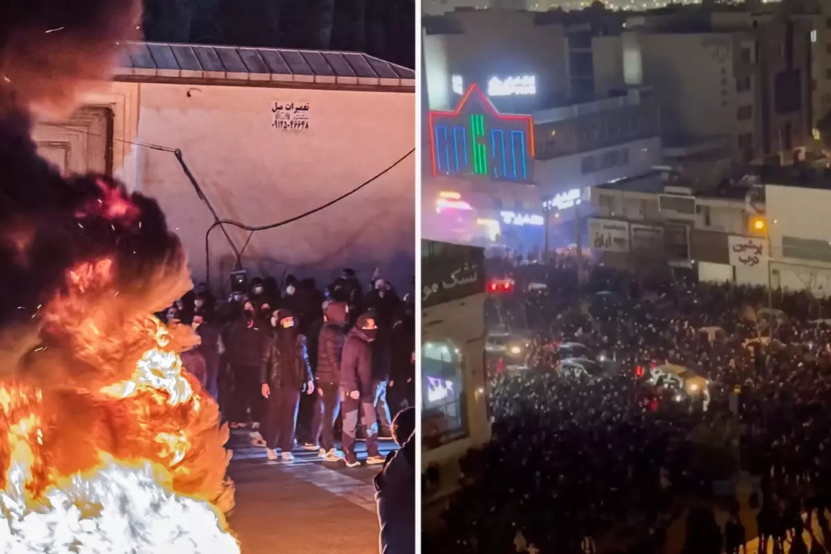 İran’da Kargaşaya Sert Yargı