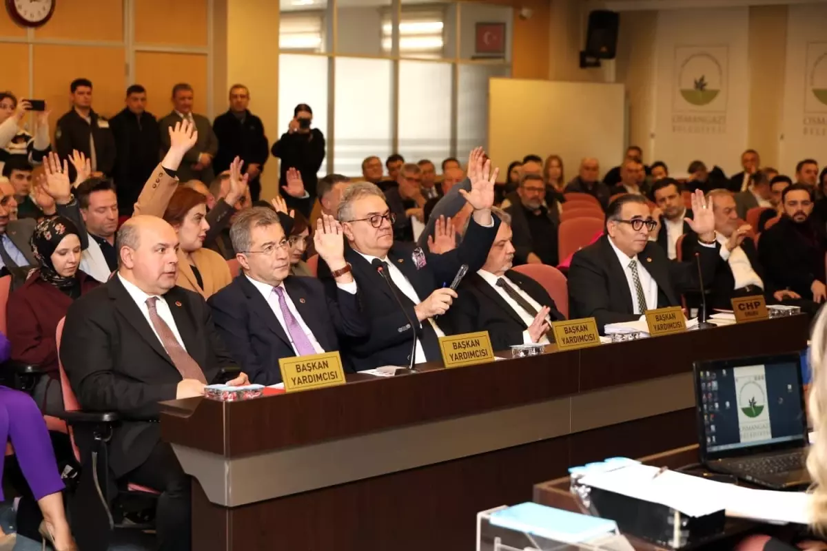 Osmangazi Meclisi 2026’ya Merhaba Dedi